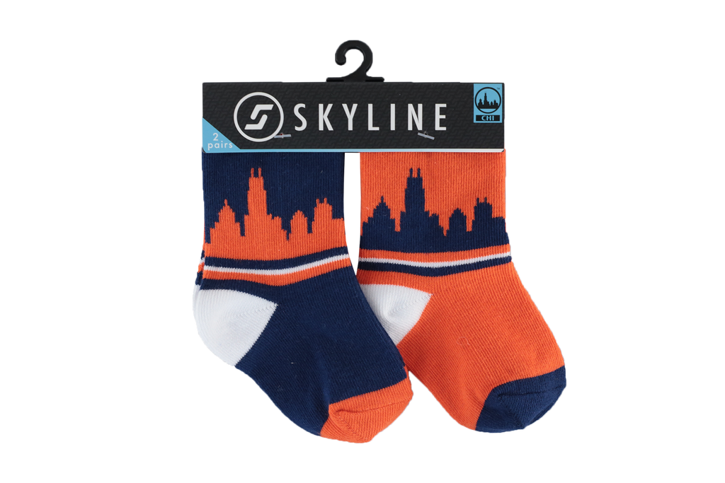 CHI MINIS | 2-PACK | GRIDIRON - Skyline Socks - 2