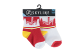 KC MINIS | 2-PACK | GRIDIRON - Skyline Socks - 2