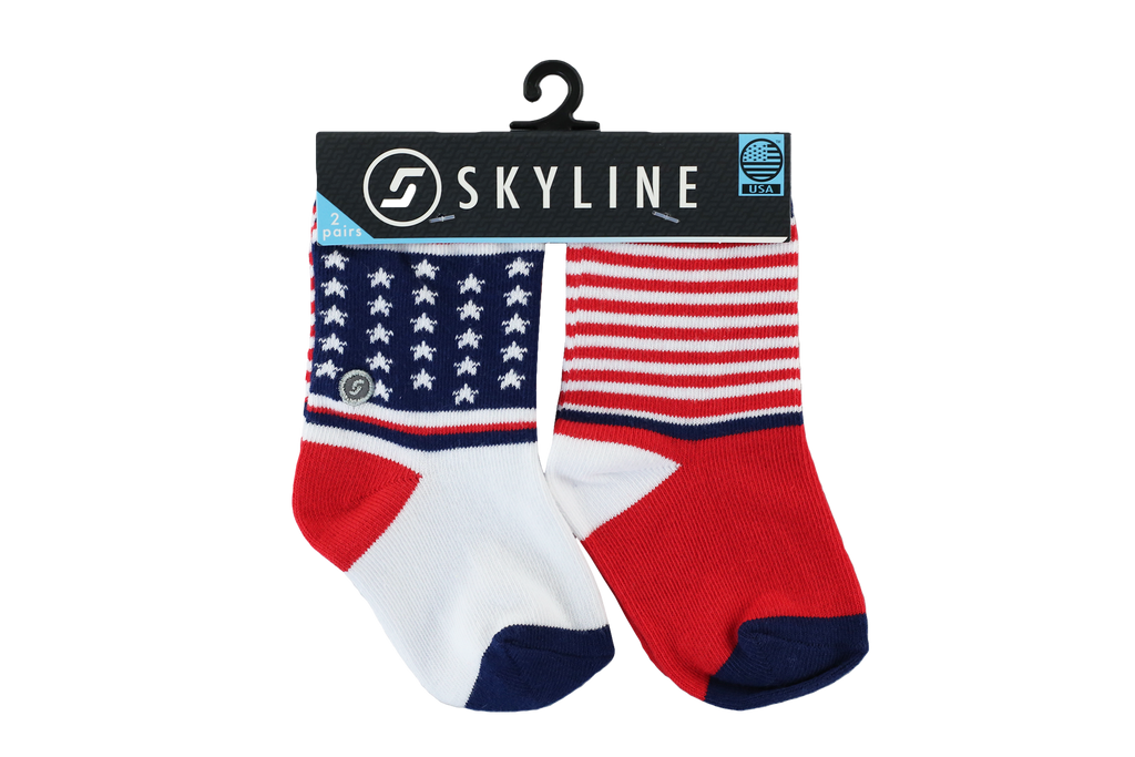 ONE NATION MINIS | 2-PACK - Skyline Socks
 - 3